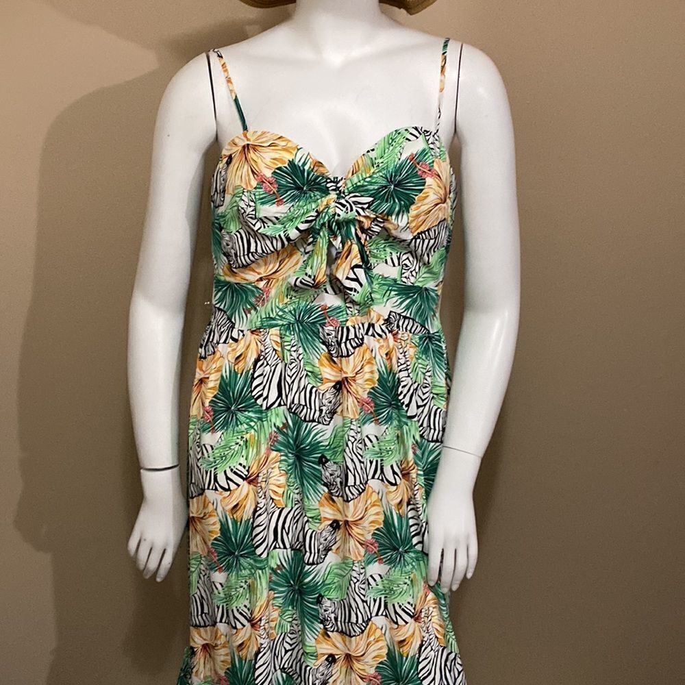 NWT Safari Maxi Dress - Size 1X - Picture 5 of 16